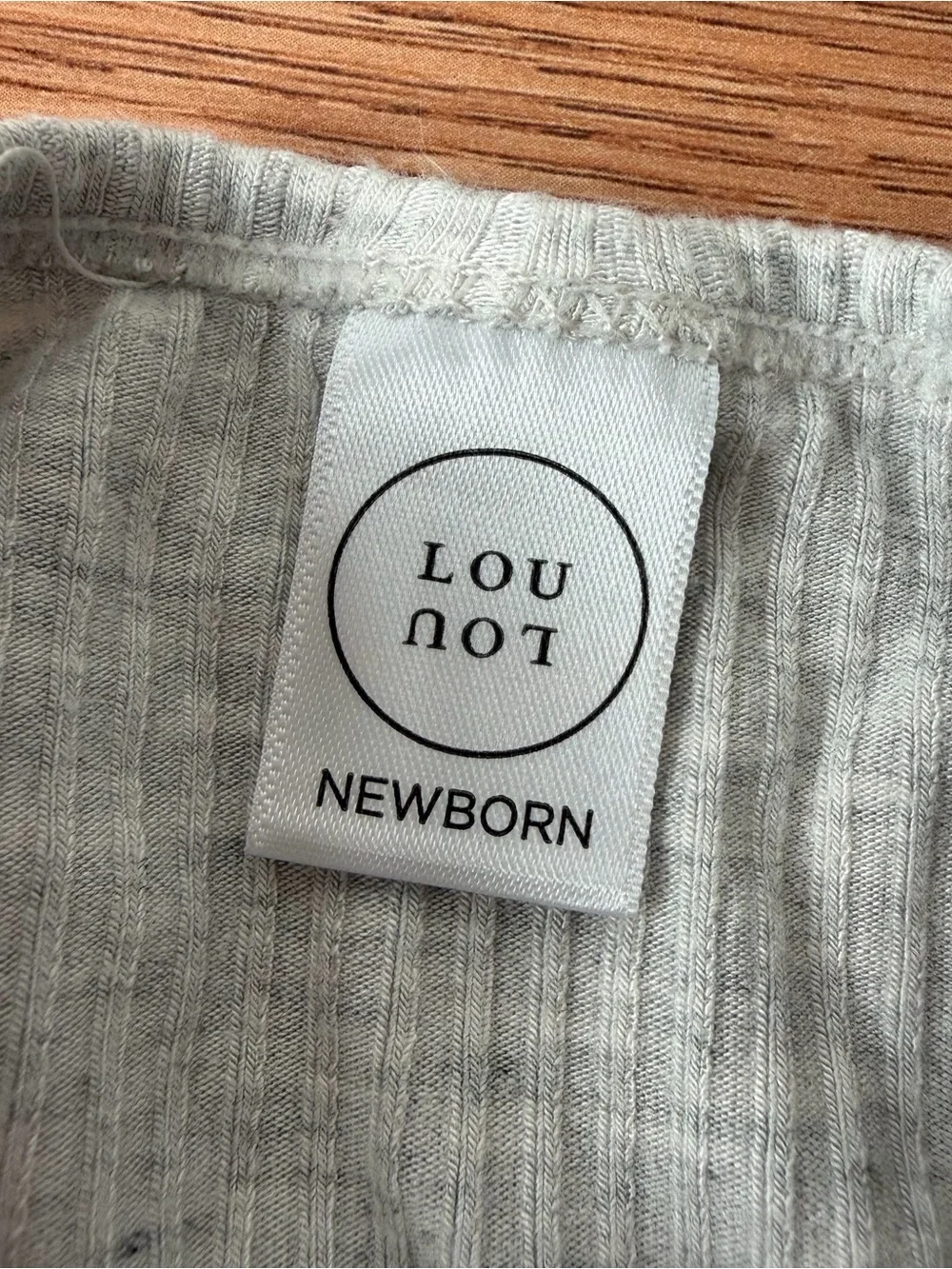 Lou Lou & Co Newborn Knotted Gown